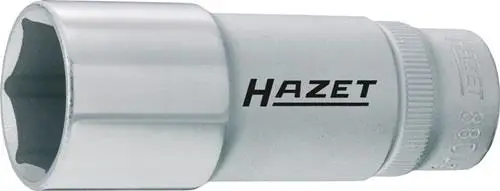 Hazet Steckschlüsseleinsatz 880LG 3/8" 6-kant SW 17 mm L 60 mm - 880LG-17 Garantierte Lieferung