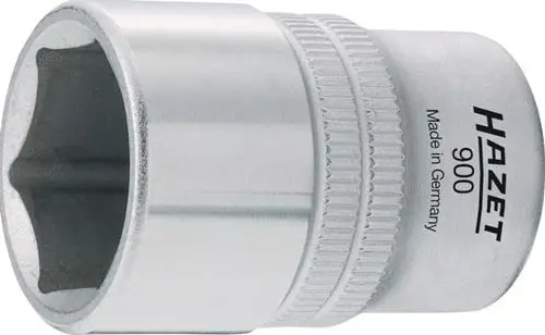 Nur Für Kurze Zeit Hazet Steckschlüsseleinsatz 900 1/2" 6-kant SW 32 mm L 50 mm - 900-32