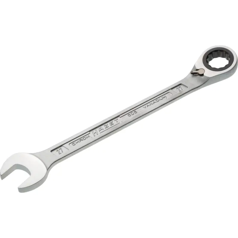 Hazet Maulringratschenschlüssel 606 SW 27mm L.359,2mm umschaltbar,Rings.15Grad - 606-27 Saisonangebot