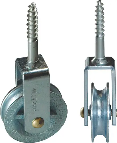 Solange Der Vorrat Reicht HBS-BETZ Waschseilrolle 5000 Nut 9mm Grauguss verz.Halterung STA verz - 63087