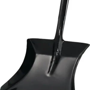 Neue Ware Kehrschaufel mit Düllgriff Metall schwarz lackiert - 51100-06