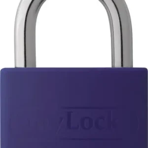ABUS Zylindervorhangschloss T65AL/40 lila gl.Schlosskörper-B.43mm Alu.gl. - 49939 5 Nur Heute