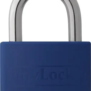 Direkt Vom Hersteller ABUS Zylindervorhangschloss T65AL/40 blau Lock-Tag Schlossk.-B.43mm Alu.versch.-schl. - 80282 9