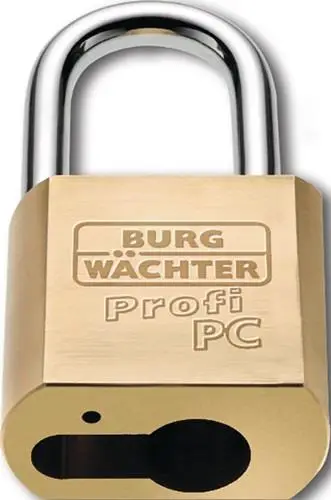 Zertifiziert BURG-WÄCHTER Zylindervorhangschloss Schlosskörper-B.51,1mm MS - 116 PC 50