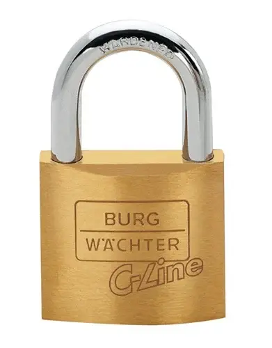 Preiswert BURG-WÄCHTER Zylindervorhangschloss 222 35 Schlosskörper-B.35mm MS versch.-schl - 222/35