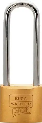 Neue Kollektion BURG-WÄCHTER Zylindervorhangschloss 116HB 50 180 Schlosskörper-B.50mm MS verschl - 116HB 50 180