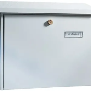BURG-WÄCHTER Briefkasten Ams.867 W H.320mm B.377mm T.115mm weiß STA DIN C4 - 867W Neuheit