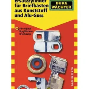 Preis Gesenkt BURG-WÄCHTER Ersatzzylinder BK 92 POINT Point Stahl-Briefkästen - BK 92 POINT SB