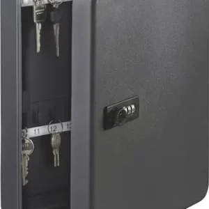 BURG-WÄCHTER Schlüsselbox KC H200xB160xT60mm schwarz Stahlbl.Anz.Hak.20 St. - KC 20 C Preis Gesenkt