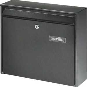 BURG-WÄCHTER Briefkasten Mail 5877 Si H.322mm B.362mm T.100mm silber STA DIN C4 - MAIL 5877 SI Neu