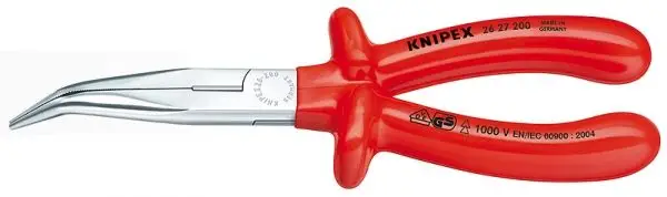 Begrenztes Angebot Knipex Flachrundzange mit Schneide - 2627200