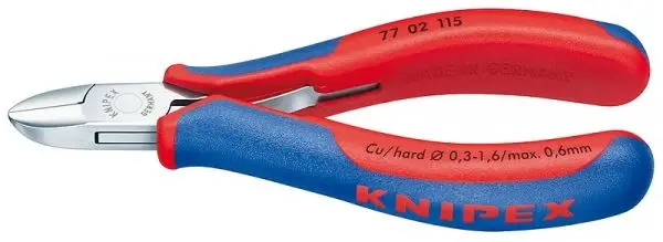 Versand Am Gleichen Tag Knipex Elektronik-Seitenschneider 115 mm - 7702115