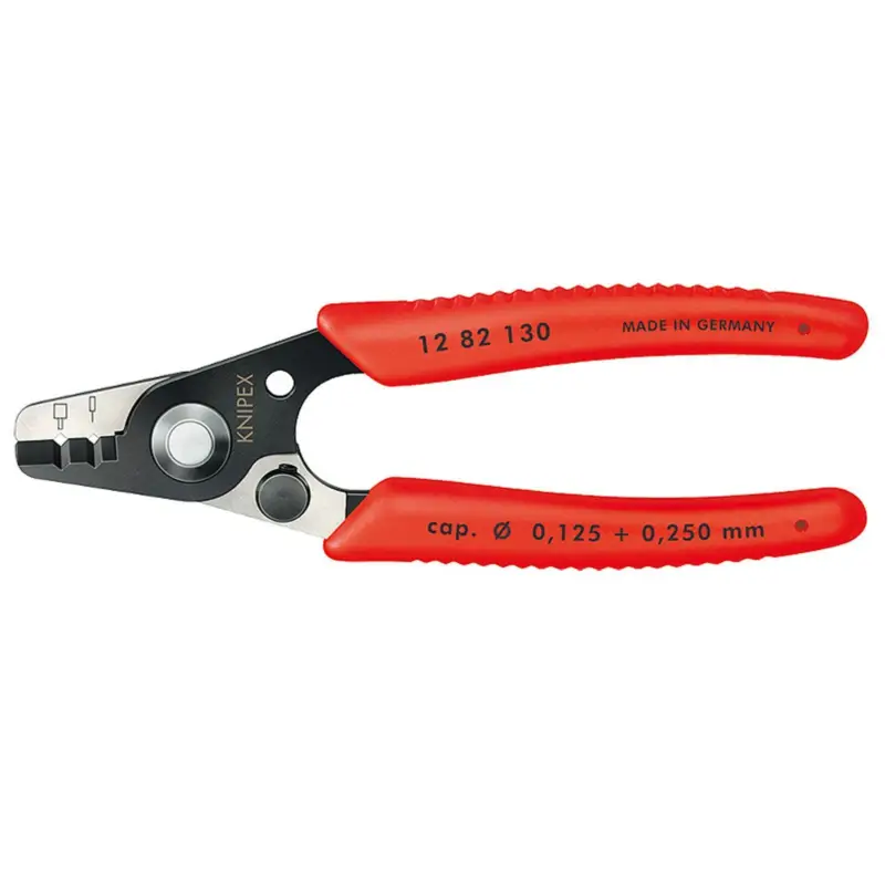 Knipex Abisolierzange für Glasfaserkabel - 1282130SB Geprüft