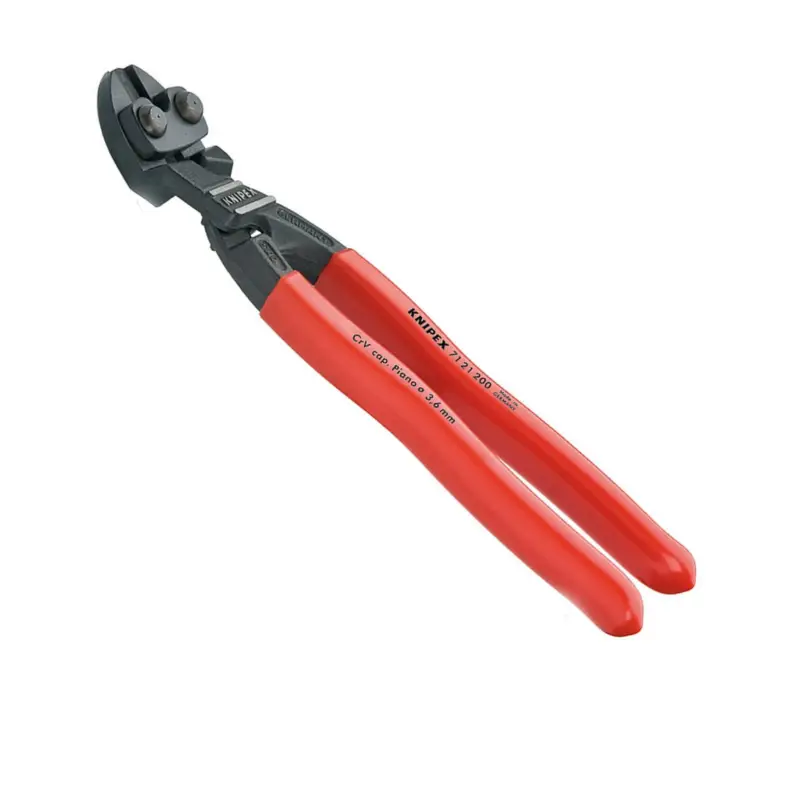 Abverkauf Knipex Kompakt-Bolzenschneider 200 mm - 7121200
