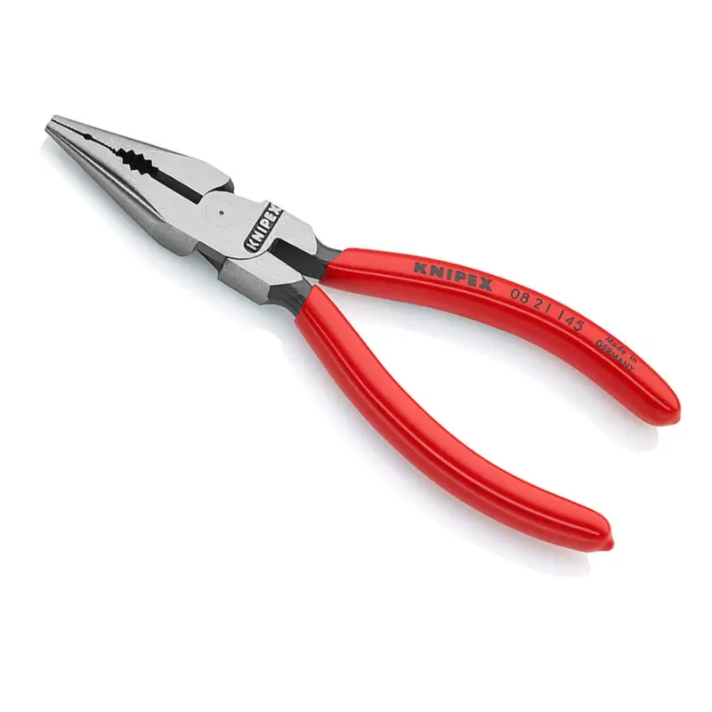 Markenware Knipex Spitz-Komizange mit Kunststoffgriff - 0821145