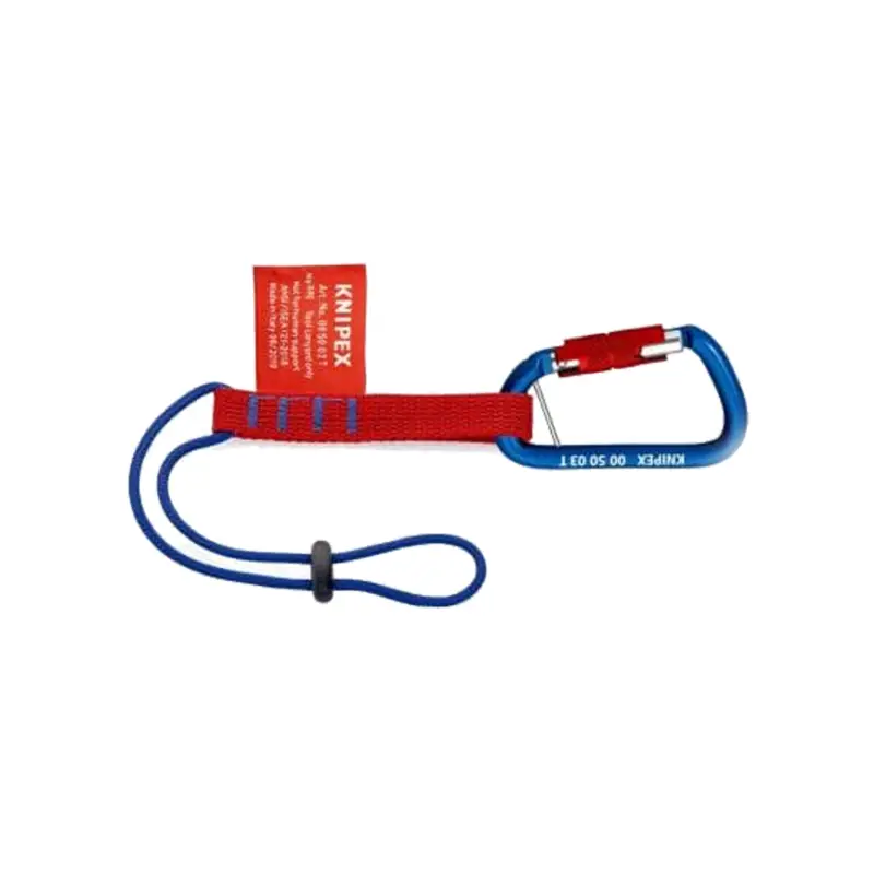 Heißes Angebot Knipex Adapterschlaufe mit Materialkarabiner - 005006TBK