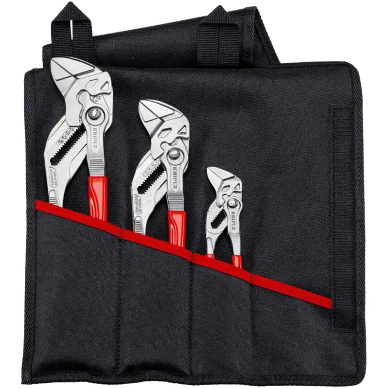 Top-Preis Knipex Zangenschlüssel-Set 3tlg. in Tasche - 001955S7