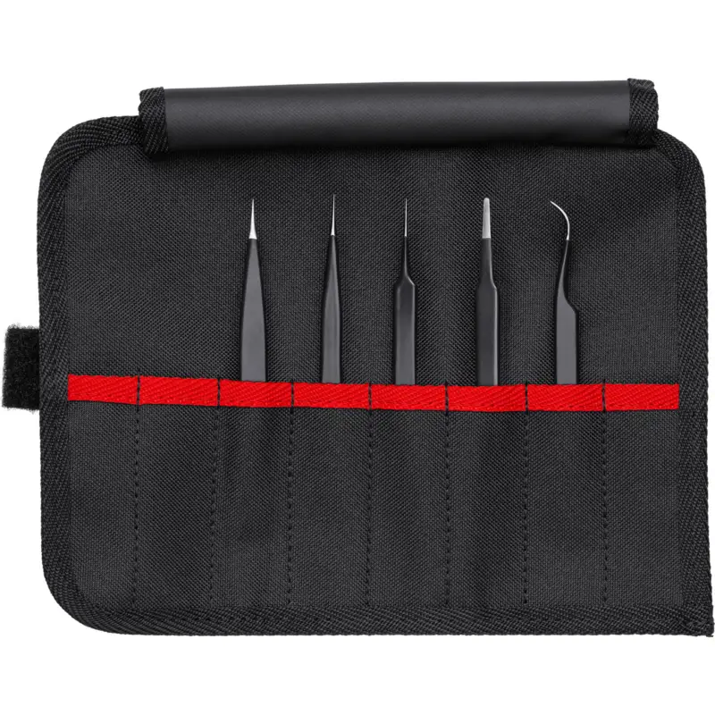 Knipex Universalpinzetten-Set, ESD 5tlg - 920001ESD Nur Für Kurze Zeit
