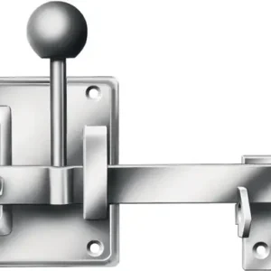 Neu Im Sortiment VORMANN Gartentorfalle Typ 1 H100xB80xS2mm blau verz.re./links,m.Klinkhaken - 000085000Z