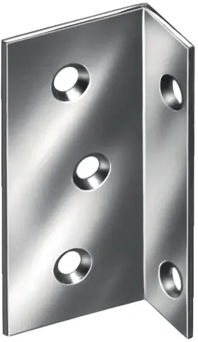 Saisonangebot VORMANN Breitwinkel Schenkel-L.75 mm blau verzinkt ungleichschenklig - 000172075Z