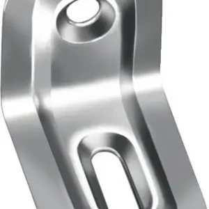 Preiswert VORMANN Verstellwinkel L.39x28 mm B.22 mm S.1 mm Stahl roh blau verzinkt - 000174001Z