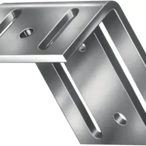 Bestpreis VORMANN Verstellwinkel Stahl.L.75x35 mm B.65 mm S.3,5 mm Stahl roh blau verzinkt - 000176075Z