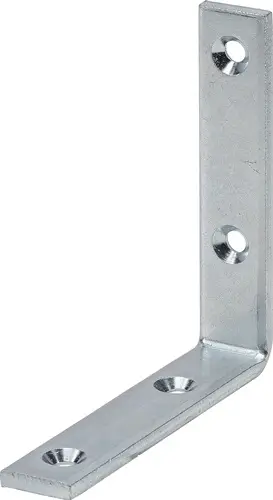 Letzte Chance VORMANN Winkel sta.L.40 mm B.20 mm S.3 mm STA blau verz.Loch-D.4,5 mm - 000182040Z