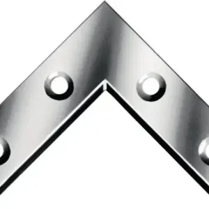 Highlight VORMANN Flachwinkel L.75x75mm B.12mm S.1,5mm STA blau verz - 000186075Z