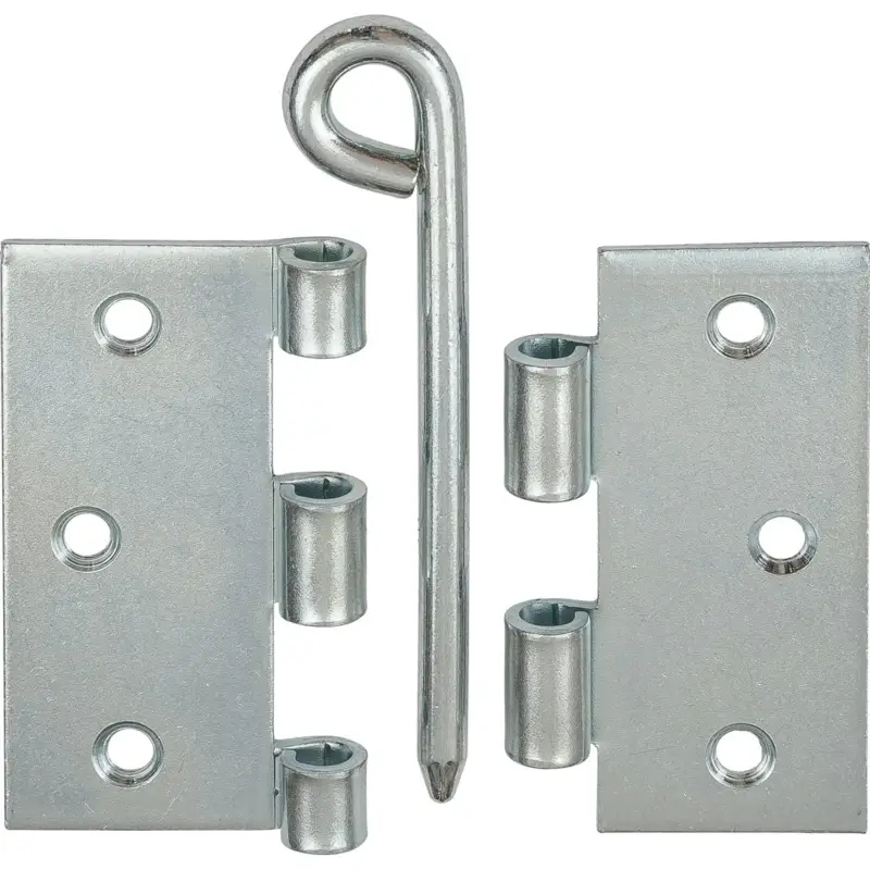 Preisknaller VORMANN Scharnier H.100 mm B.100 mm S.2,2 mm STA blau verz.gerollt stark ktg - 000614100Z