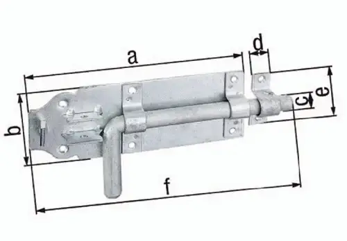 Kracherpreis GAH Alberts Bolzenr. L.180mm B.70mm STA TZN Ausschub 49mm - 124366