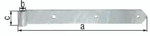 GAH Alberts Ladenband B.60mm L.1.000x60mm S.8mm D.20mm STA TZN rd - 312381 Saisonangebot
