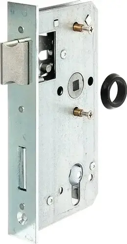 Finale Aktion GAH Alberts Ersatzschloss f.40-mm-Schlosskasten verz.DIN L/R Stulp-B.33mm - 416126