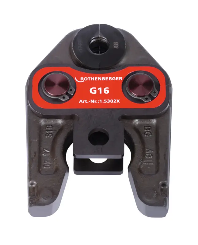Zertifiziert ROTHENBERGER Pressbacke Standard G16 - 015302X