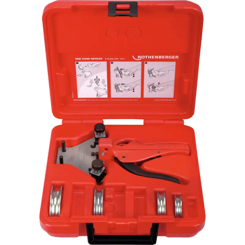 ROTHENBERGER TUBE BENDER Set, 1/4-5/16-3/8-1/2" - 24134 Aktuell