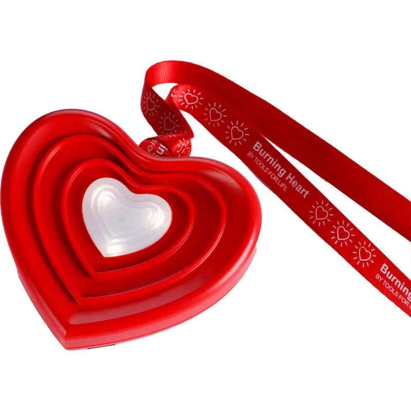 TOOLS FOR LIFE - LED Herz "Burning Hearts" Neu Im Sortiment