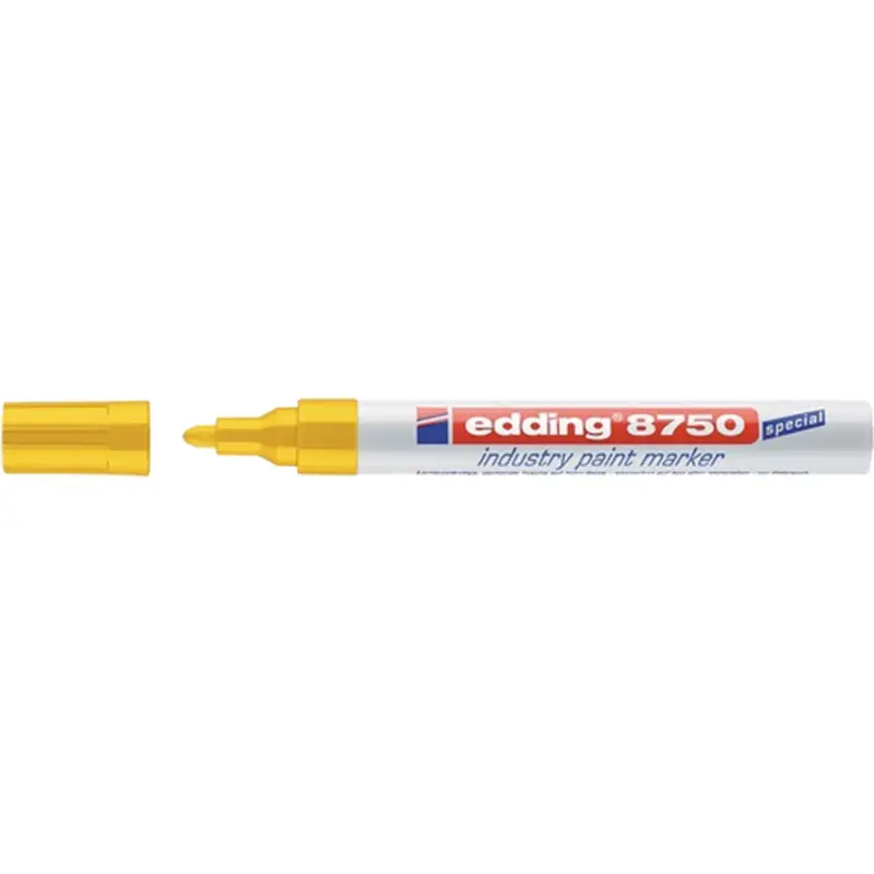 edding Industrie-Lackmarker 8750 gelb Strich-B. 2-4 mm Rundspitze - 4-8750002 Begrenztes Angebot