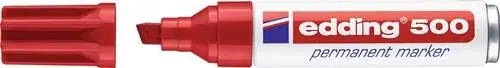 edding Permanentmarker 500 rot Strichbreite 2-7 mm - 4-500002 Neu