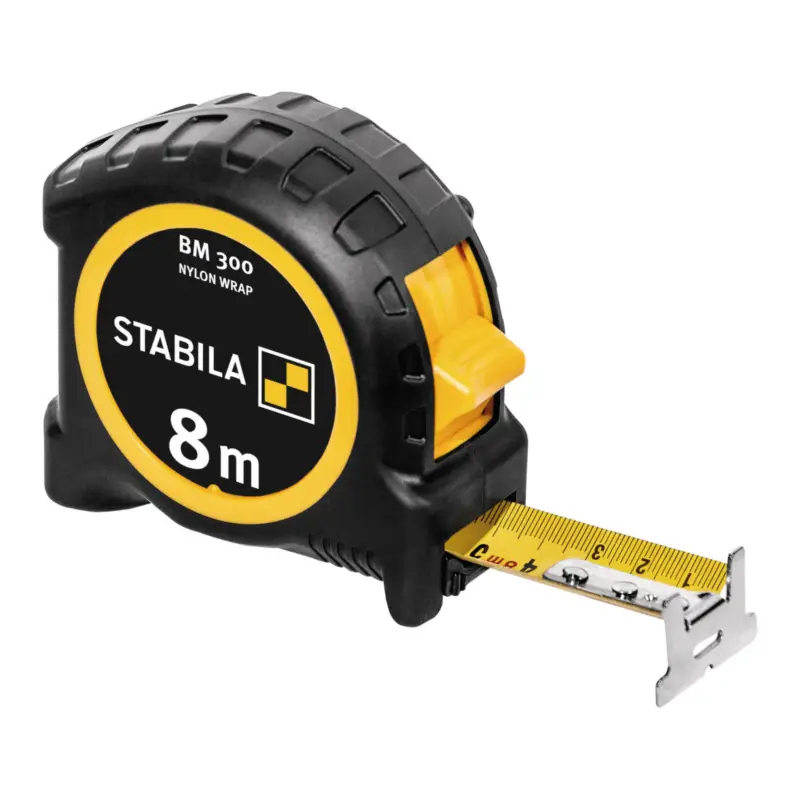 Stabila Taschenbandmaß BM 300 8 m metrische Skala - 19574 Angebot