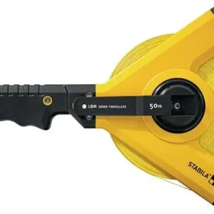 STABILA Rahmenbandmaß LBM 1.000 FIBREGLASS L.50m Band-B.13mm cm EG III Glasfaserband - 19663 Markenware