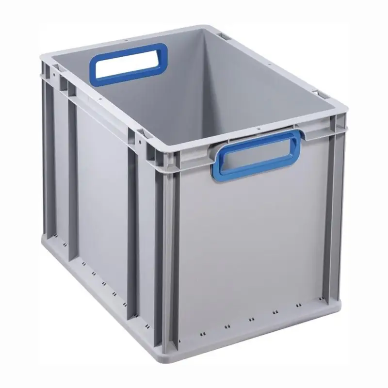 Direkt Vom Hersteller Allit Transportstapelbehälter offener Griff blau 400 x 300 x 320 mm - 456735