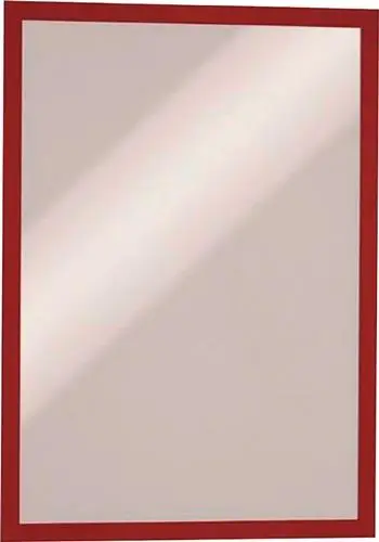 Durable 5x Magnetrahmen magnethaftend DIN A3 rot - 4868-03 Wochenendangebot