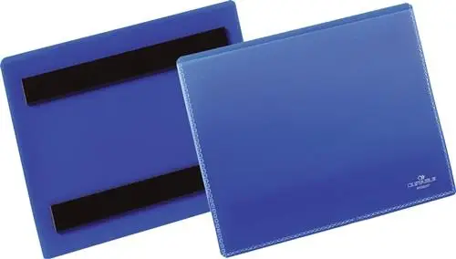 Top-Seller Durable Etikettentasche B148xH105mm blau - 175607