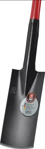 Nur Heute IDEAL Kraftspaten 280x130/125mm Gr.2 Slim Stahlrohrstiel m.Hartholzknauf - 13010281