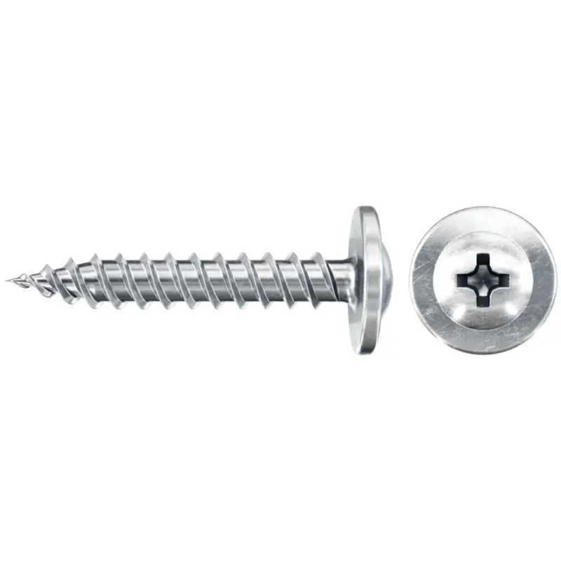 Top-Seller Fischer 1.000x Profilverbinderschraube 4,2 x 13 mm Halbrundkopf blauverzinkt Vollgewinde Kreuzschlitz PH - 040456