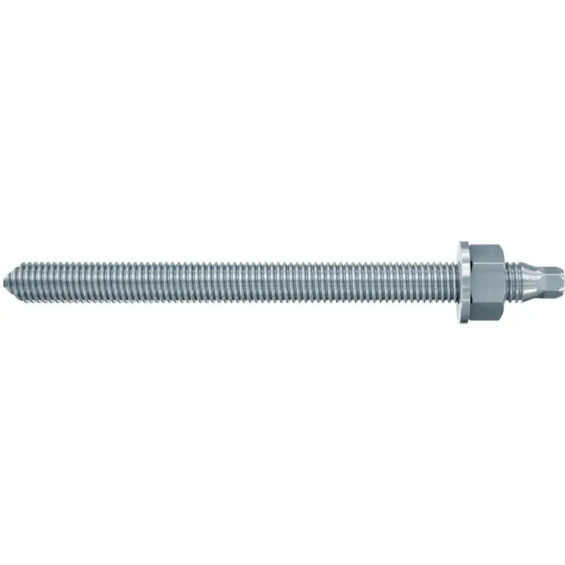 Versand Am Gleichen Tag Fischer Ankerstange RG M 12 x 130 mm galvanisch verzinkt Stahlgüte 5.8 - 50257