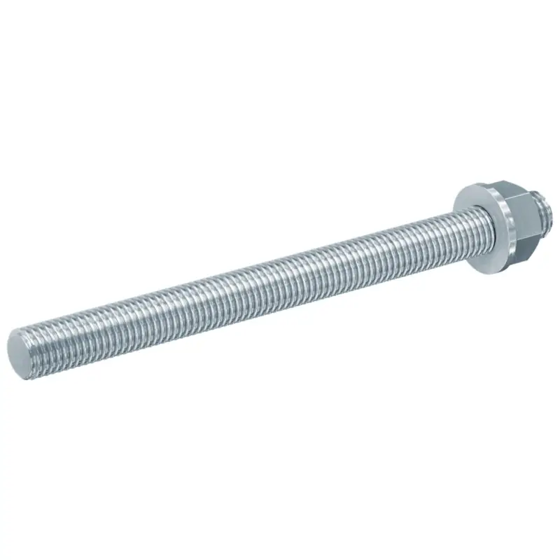 Abverkauf Fischer 20x Ankerstange FIS A M 6 x 85 mm gvz galvanisch verzinkt Stahlgüte 5.8 - 90272