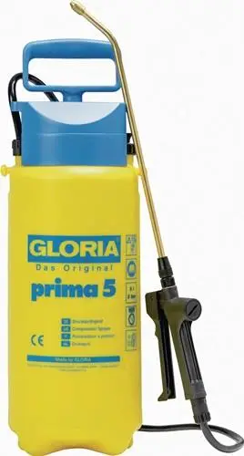 Garantierte Lieferung GLORIA Drucksprühgerät Prima 5 Füllinhalt 5l 3bar Perbunan (NBR) G.1,42kg - 800000