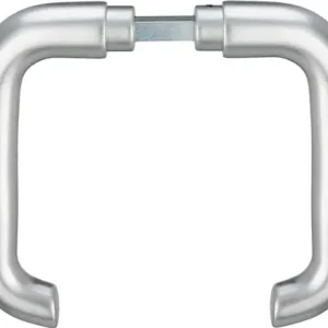 Sale edi Türdrückerpaar 104Z Alu.0105 o.Rosetten VK 8mm - 1104/0808/01