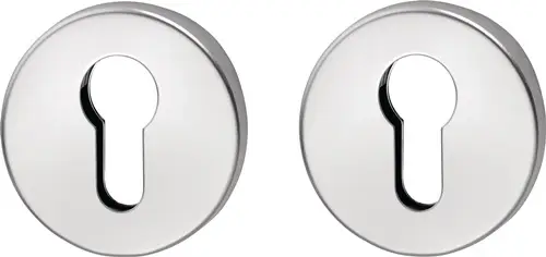 Top-Seller edi Schlüsselrosetten-Paar 056 VA F00 Schildst.8mm PZ rd - 1056/0000/00