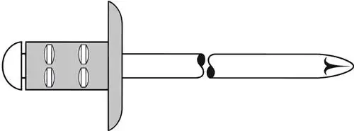 GESIPA Blindniet PolyGrip® Nietschaft d x l 4,8 x 17 mm K16 - 1433853 Solange Der Vorrat Reicht